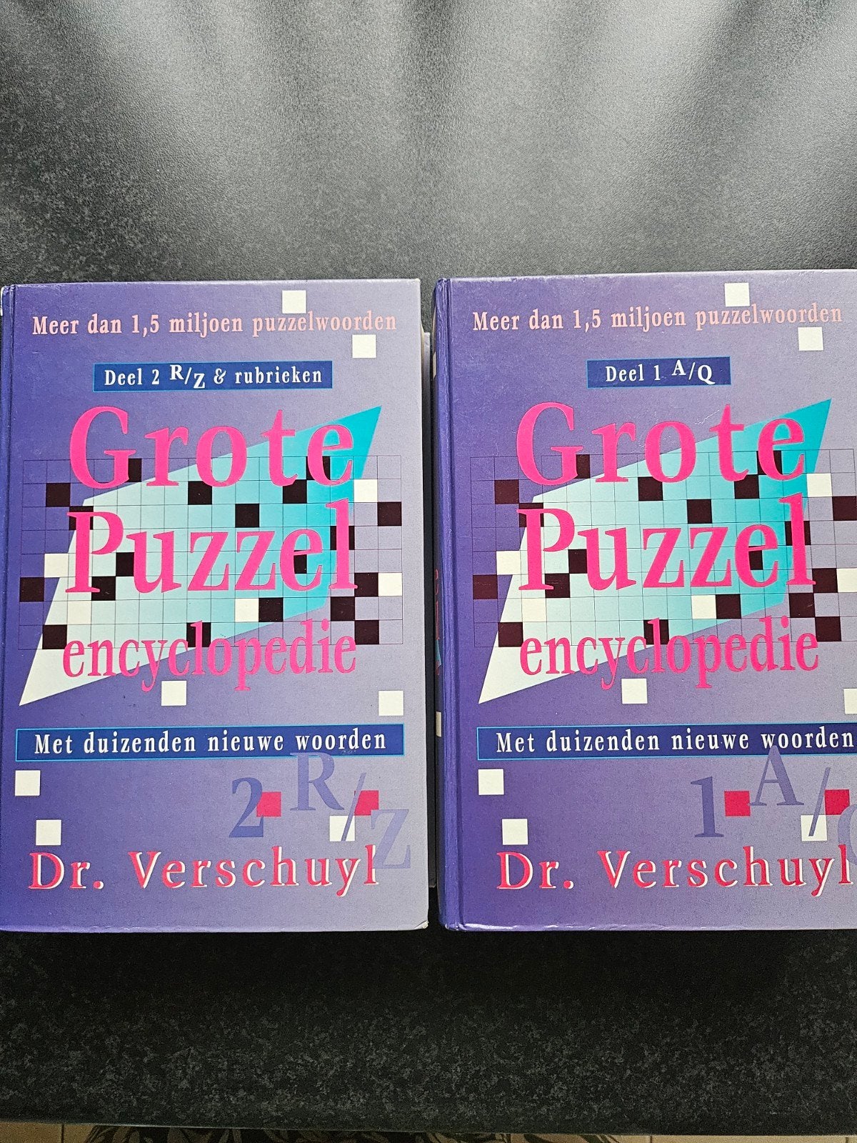Grote Puzzel Encyclopedie Dr. Verschuyll set, Gelezen, Complete serie, Dr. Verschuyll, Ophalen of Verzenden