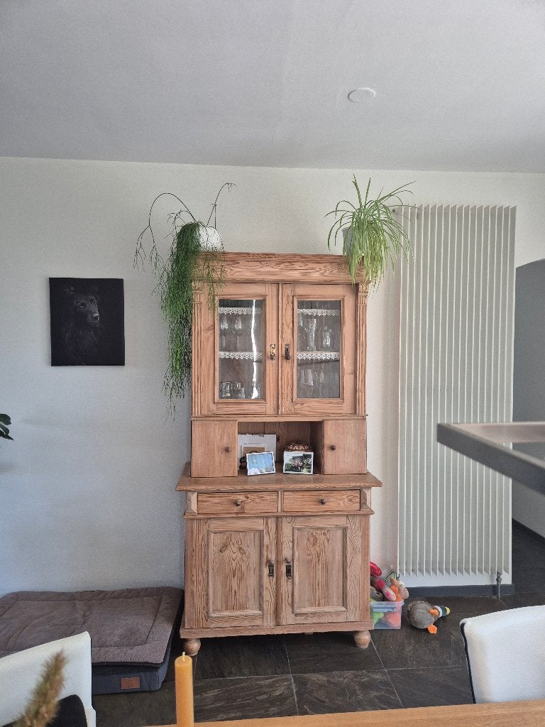 Kast, Ophalen, Gebruikt, 200 cm of meer, Antiek grenen