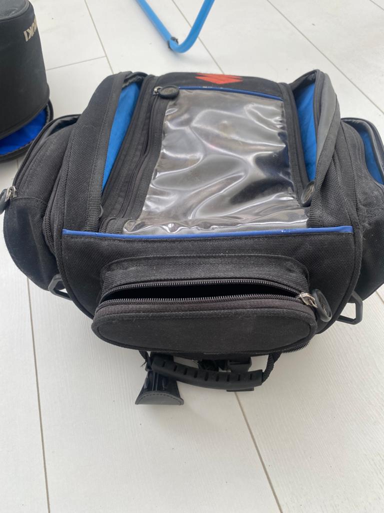 Originele Suzuki magnetische tanktas, Ophalen of Verzenden, Gebruikt