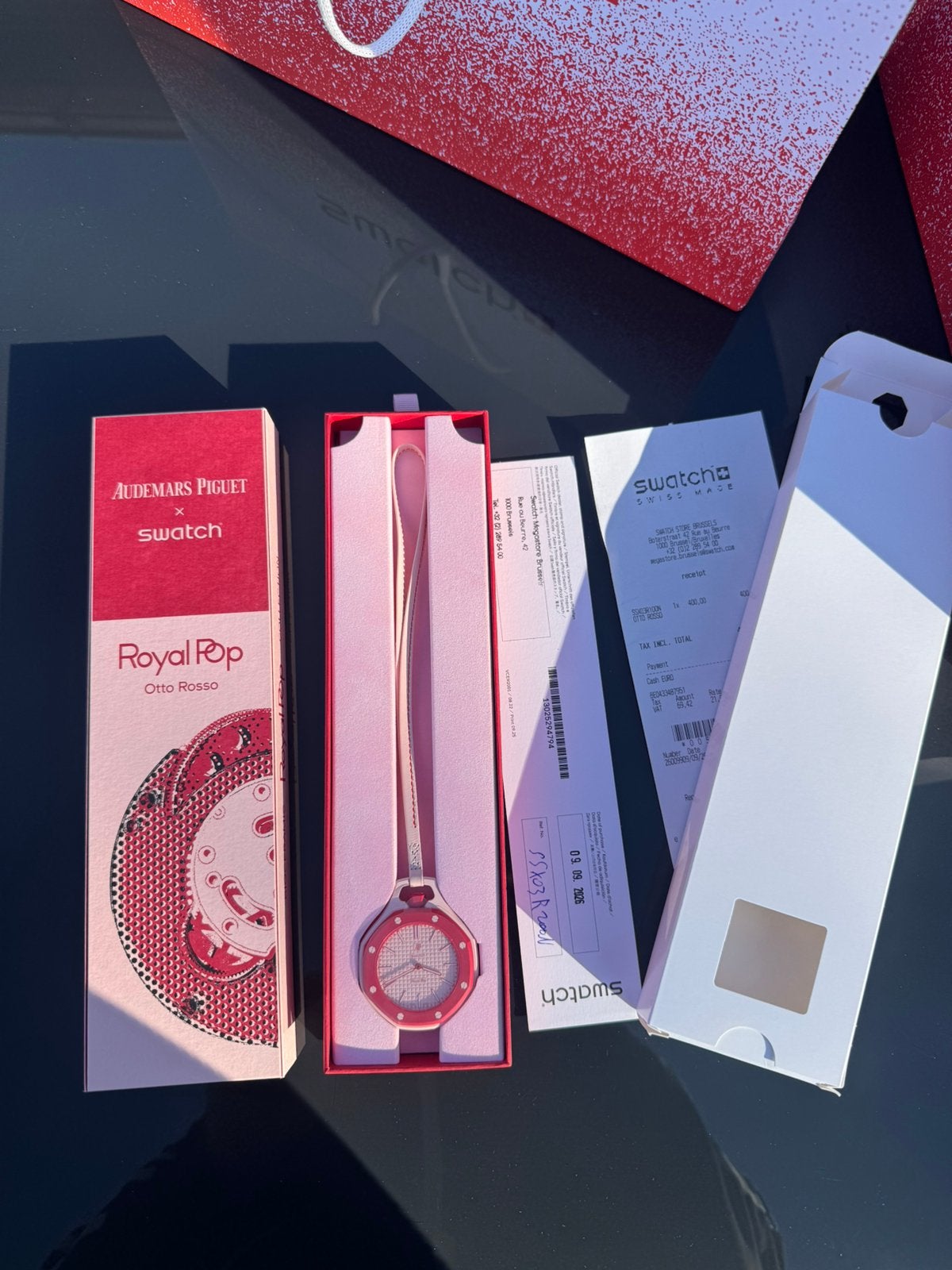 Swatch x Audemars Piguet Royal Pop – Otto Rosso – Nieuw, Ophalen of Verzenden, Nieuw
