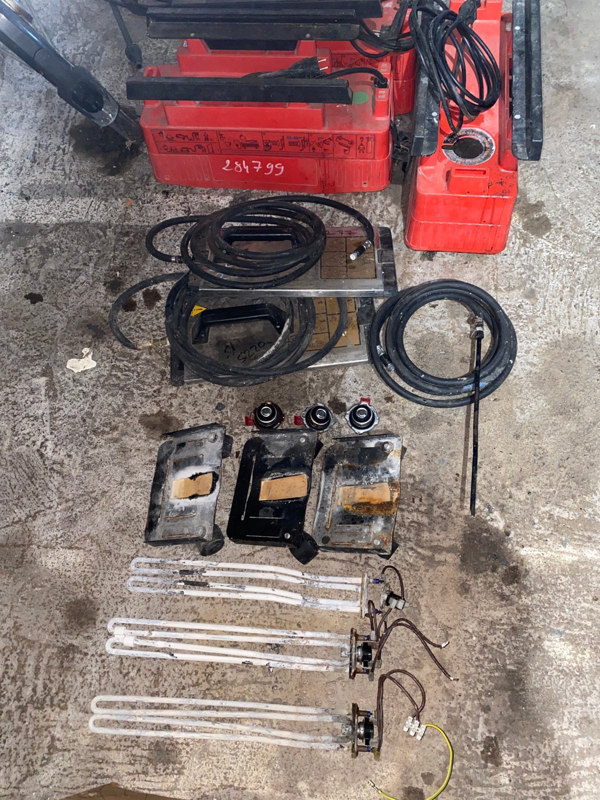 Hiretech HTW5 steamstripper onderdelen behangafstomer, Doe-het-zelf en Verbouw, Ophalen, Gebruikt