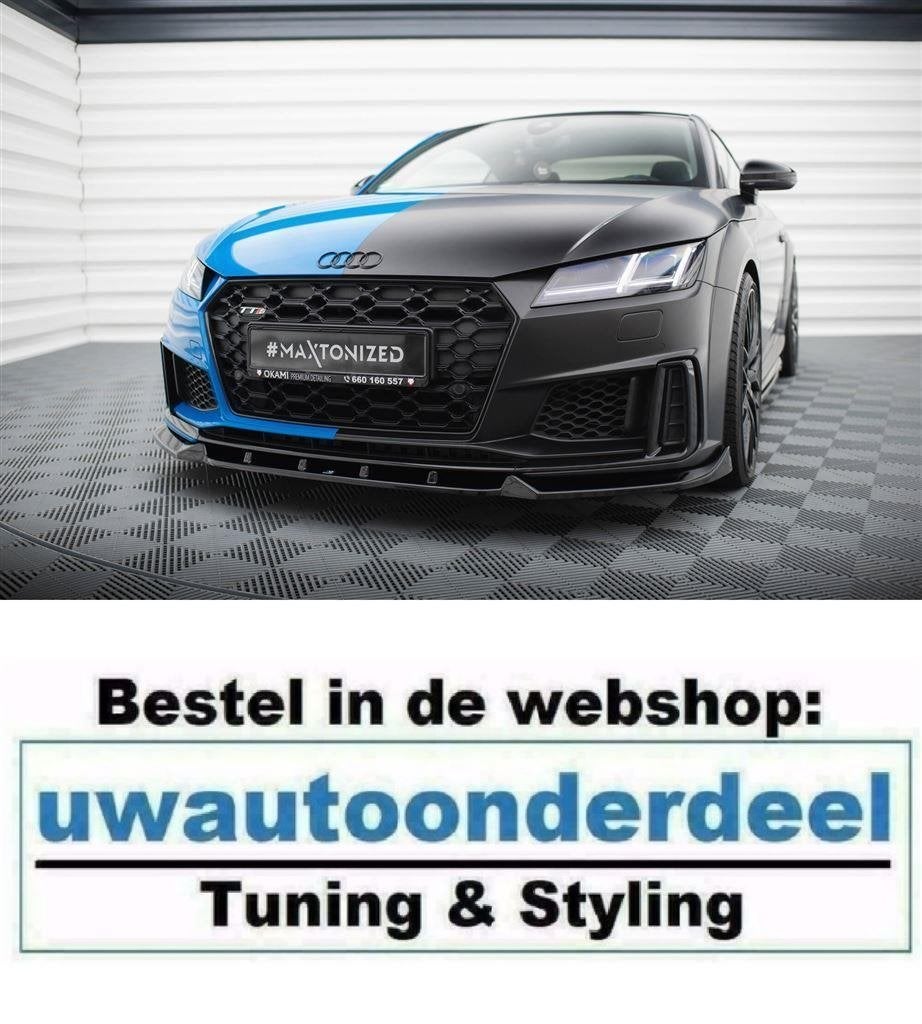 Maxton Design Spoiler Splitter Lip Geschikt voor Audi TTS 8S, Verzenden, Automotive Parts, A.parts@hotmail.nl, Trasmolenlaan 12 3447 GZ Woerden
