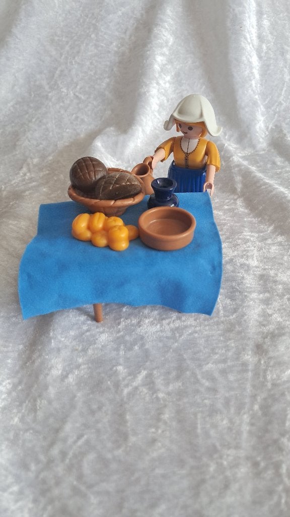 zgan Playmobil 5067 Melkmeisje, Johannes Vermeer, compleet, Kinderen en Baby's, Speelgoed | Playmobil, Zo goed als nieuw, Complete set