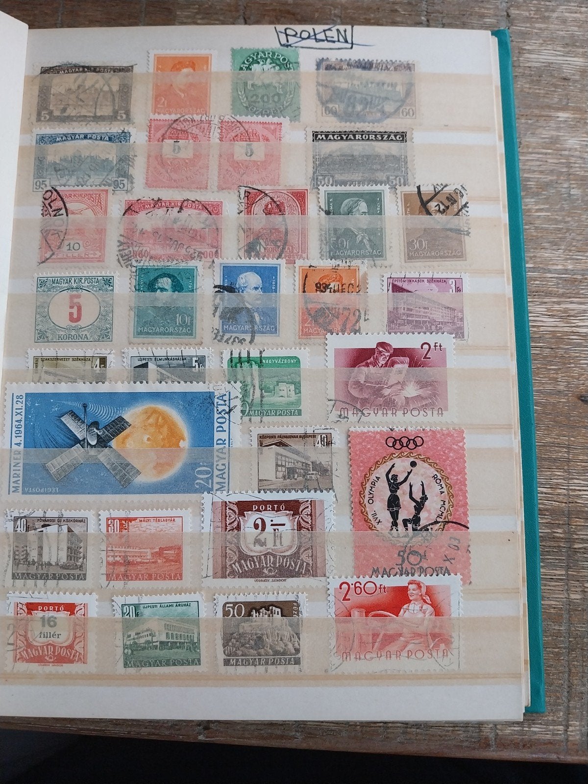 Klein lot postzegels Hongarije, Postzegels en Munten, Postzegels | Volle albums en Verzamelingen, Ophalen of Verzenden, Buitenland
