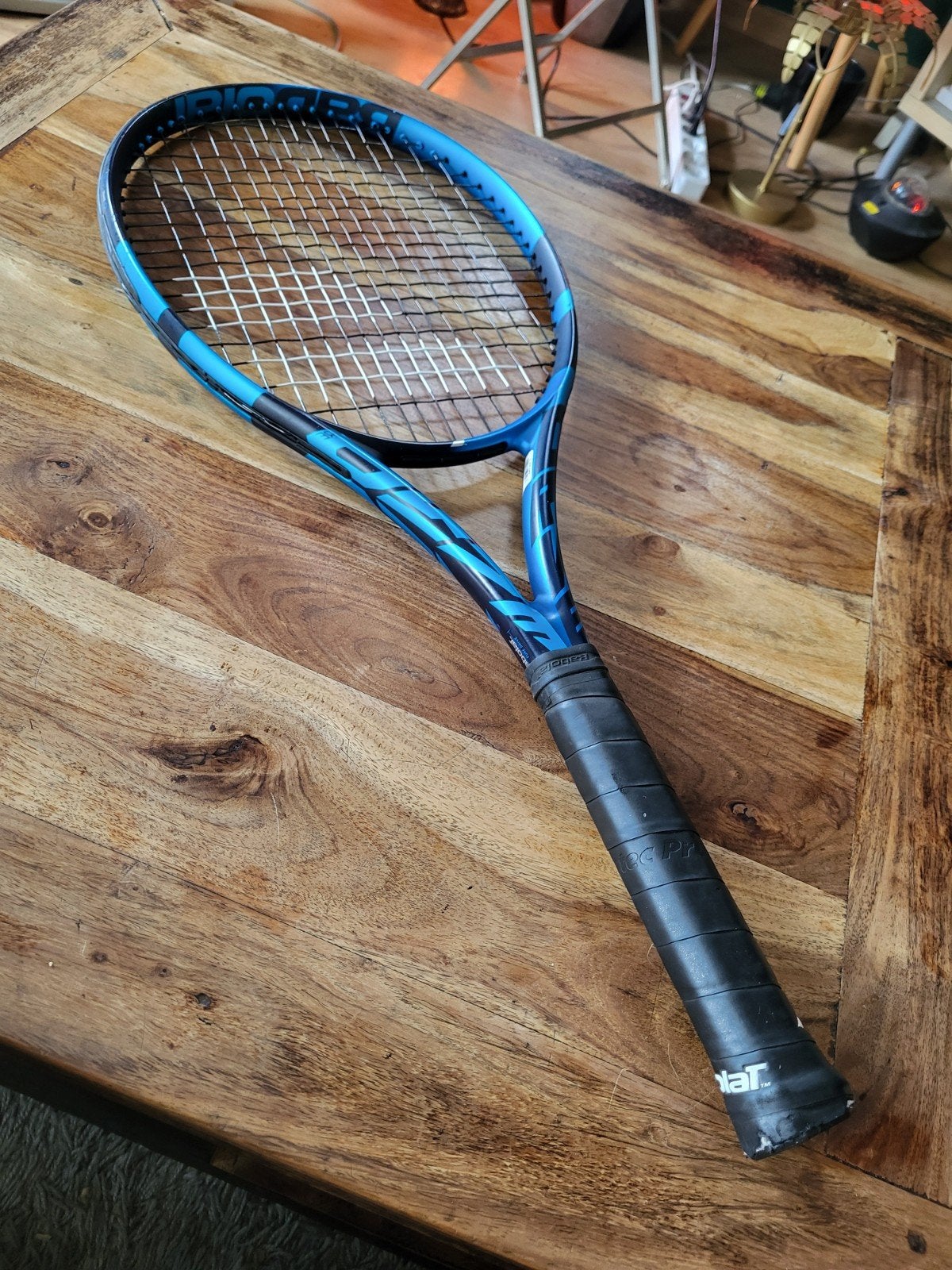 Babolat Pure Drive Tennisracket 300 gram L2, Sport en Fitness, Tennis, L2, Gebruikt, Ophalen of Verzenden, Racket