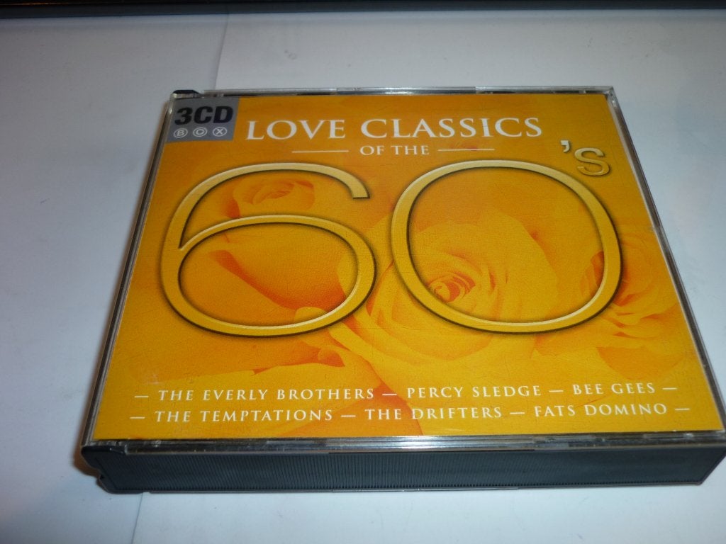 Love Classics of the '60s - 3CD Boxset, Inclusief boekje, Boxset, Ophalen of Verzenden, Zo goed als nieuw