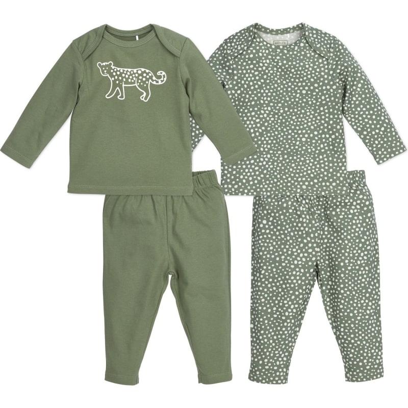 Meyco Pyjama set groen Cheetah, Mijnwonder, 6921WX, 29, Nieuw, Ophalen of Verzenden