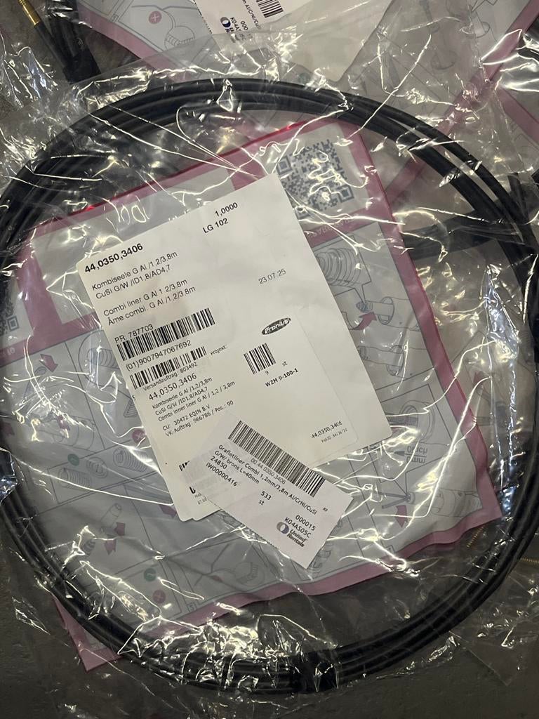 Fronius Combi liner G Al 1.2/3.8m (4 stuks beschikbaar), Nieuw, Ophalen of Verzenden, Nvt, Nvt