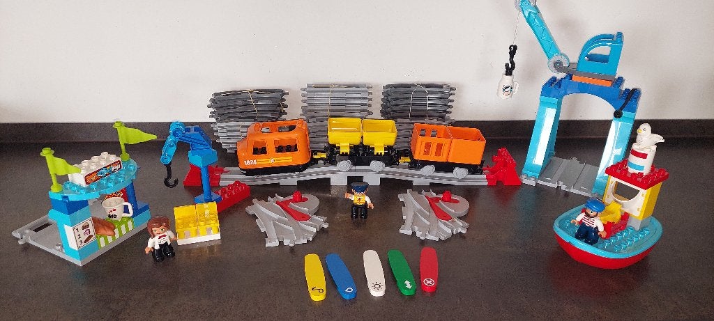 duplo trein 10875 (nr 32), Ophalen of Verzenden, Zo goed als nieuw, Duplo
