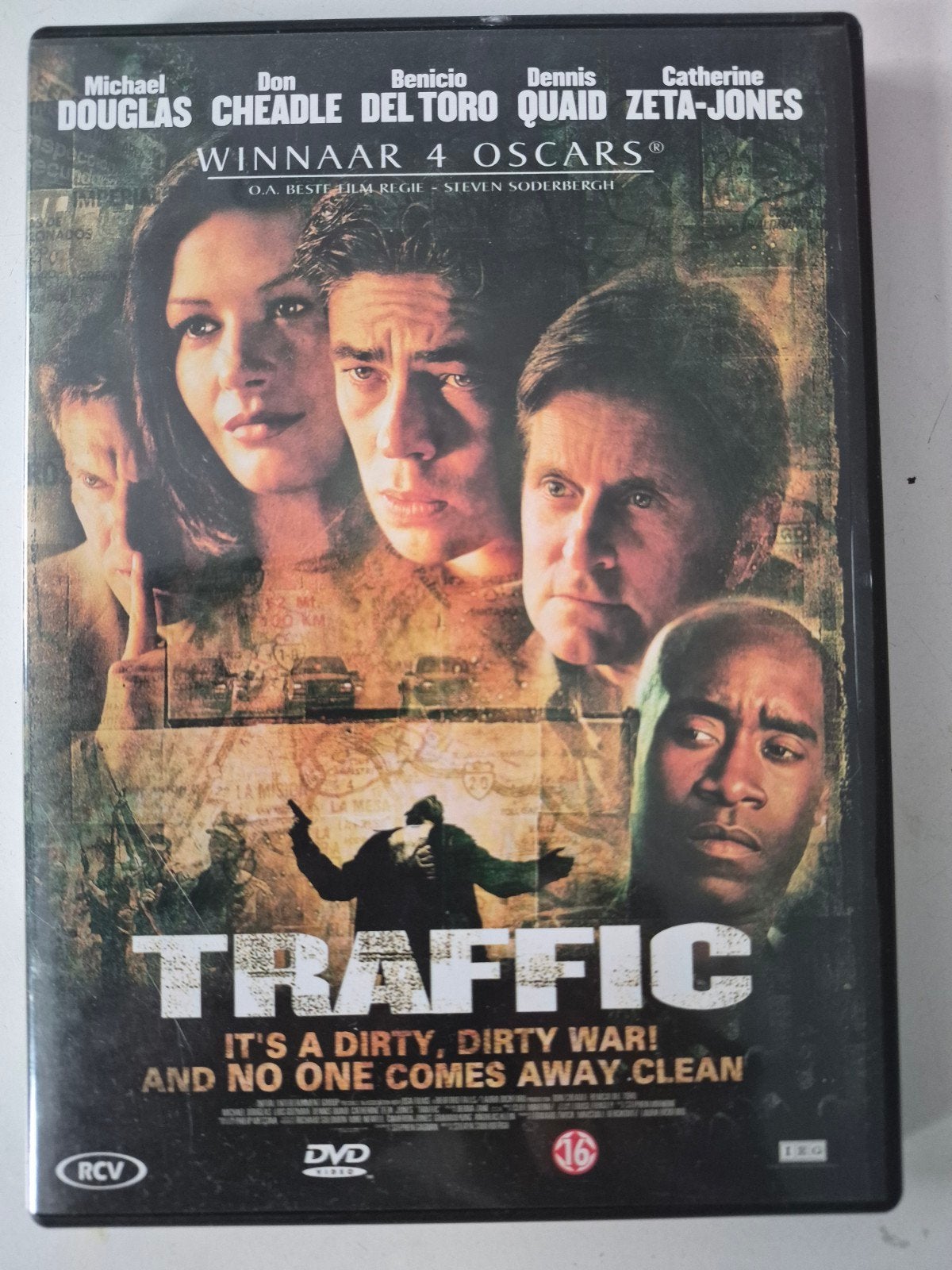 Traffic DVD - Winnaar 4 Oscars - Steven Soderbergh, Maffia en Misdaad, Vanaf 16 jaar, Nederlands, Ophalen of Verzenden