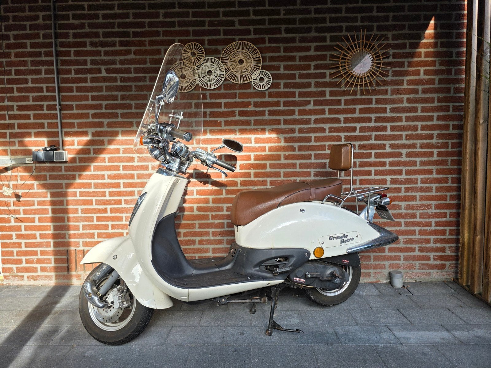 Fosti Grande Retro Scooter, Gebruikt, Ophalen of Verzenden, Benzine