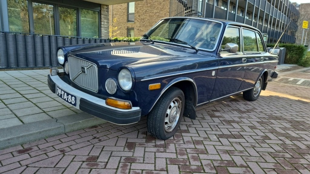 Volvo 164 3.0 E 1974 Blauw Automaat LPG, Auto's, 1408 kg, 146 pk, Blauw, 2980 cc