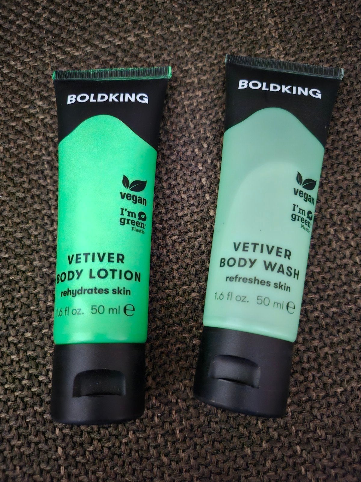 Boldking Vetiver Body Lotion & Body Wash - Vegan, Ophalen of Verzenden, Nieuw, Bad & Douche
