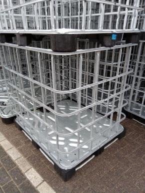 IBC kooien, Minder dan 3 m³, Ophalen, Eikenhout, Blokken