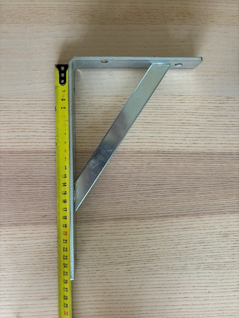 12x plankdrager 250x150x30 industrieel gegalvaniseerd, Doe-het-zelf en Verbouw, Ophalen of Verzenden, Zo goed als nieuw, 250 mm of meer