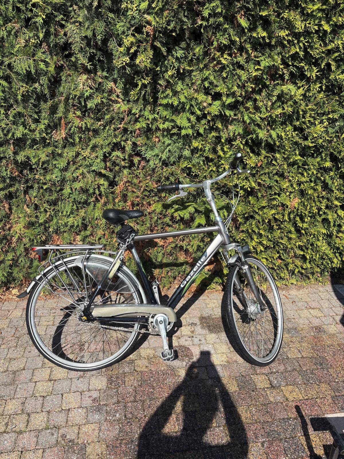 Gazelle Orange Xtra herenfiets, Ophalen, 53 tot 56 cm, Velgrem, Versnellingen