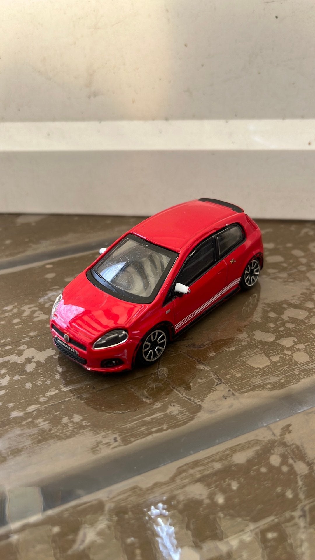 BBURAGO - FIAT BRAVO ABARTH - 1:43, Ophalen of Verzenden, Zo goed als nieuw, Auto, Overige merken