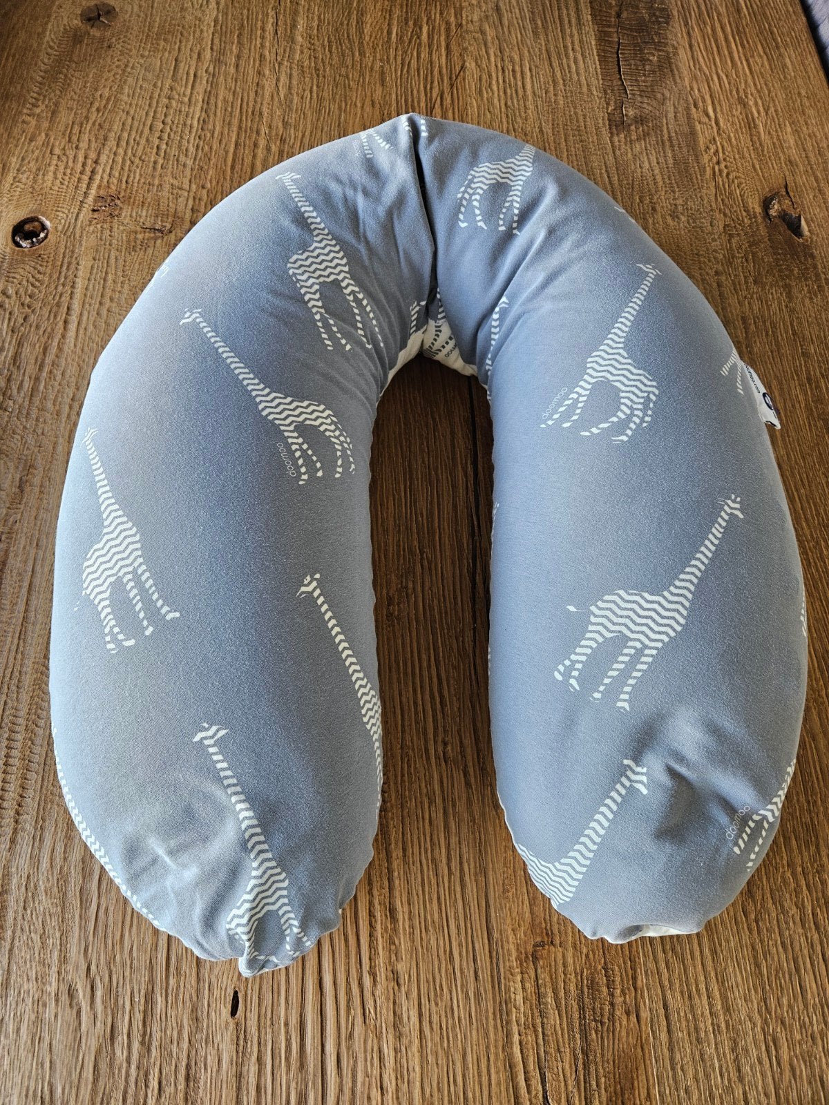 Fijn Doomoo voedingskussen met giraffenprint, Ophalen of Verzenden, Gebruikt