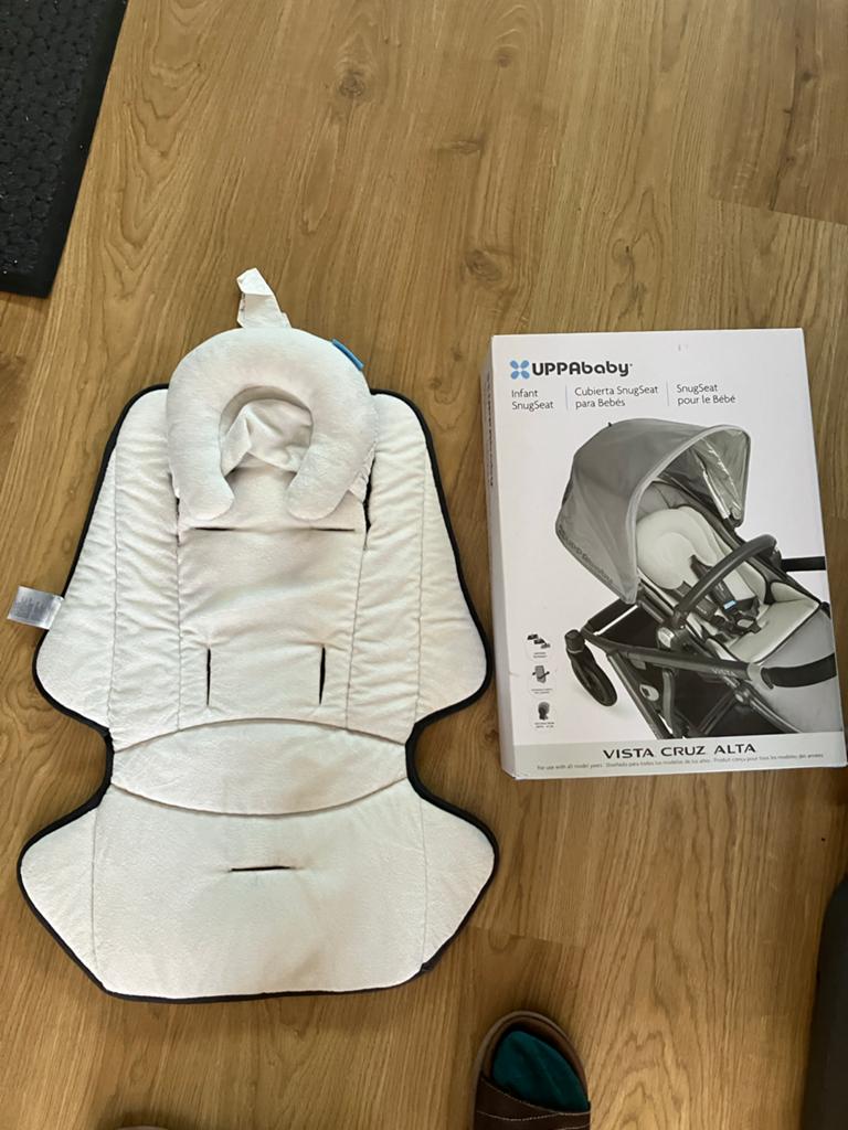 UPPAbaby SnugSeat Infant Insert voor VISTA/CRUZ, Ophalen of Verzenden, Zo goed als nieuw, Overige merken