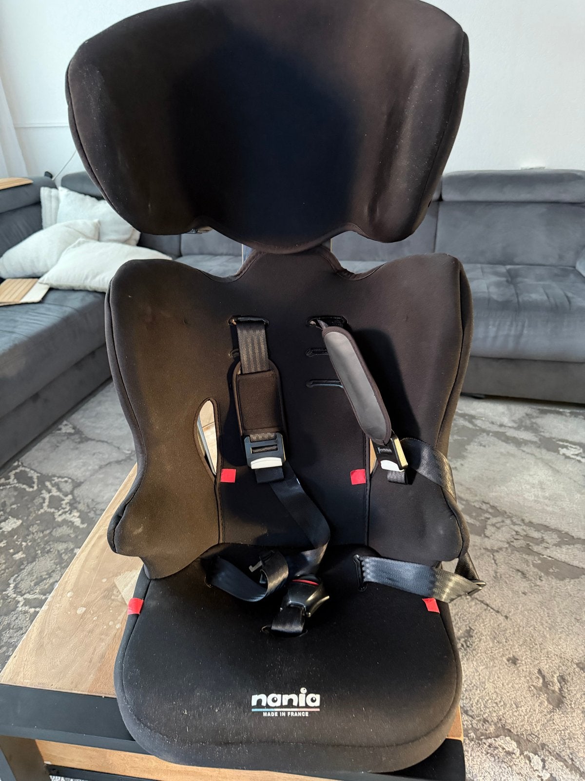 Nania Autostoel - Veilig en Comfortabel, Overige merken, Verstelbare rugleuning, Ophalen of Verzenden, 9 t/m 36 kg