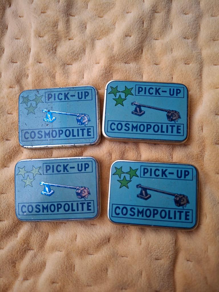 4x Vintage Naalden Doosjes Aiguilles Pick-Up Cosmopolite, Ophalen of Verzenden, Gebruikt, Overige, Overige merken