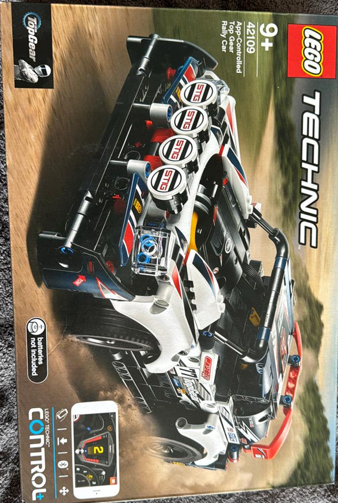 Lego Technic 42109 App-Controlled Top Gear Rally Car, Lego, Nieuw, Ophalen of Verzenden, Technic