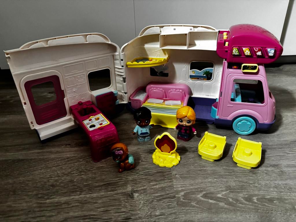 VTech Magische Glamper Camper met accessoires, Ophalen, Gebruikt, Jongen of Meisje