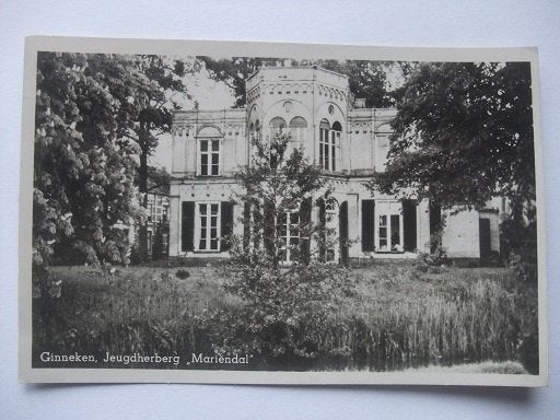 P325 Ginneken - Jeugdherberg Mariendal - 1949, Verzenden, 1940 tot 1960, Gelopen, Noord-Brabant
