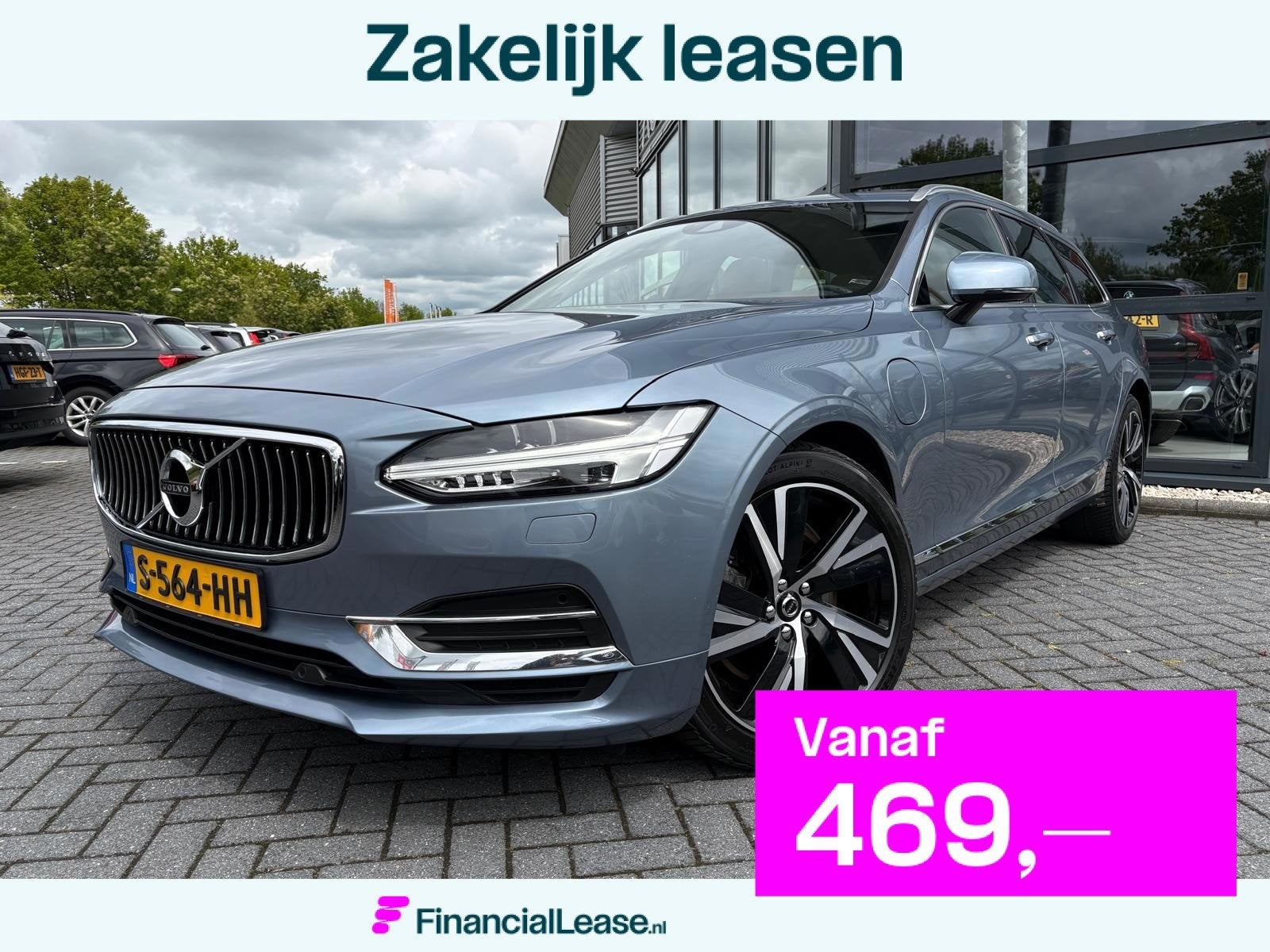 Volvo V90 2.0 T8 AWD Inscription | Plug in | Leder | Memory, Automaat, Euro 6, 4 cilinders, 1969 cc