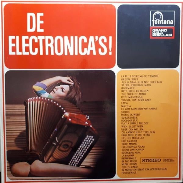 De Electronica's ‎– De Electronica's lp, Cd's en Dvd's, Vinyl | Nederlandstalig, Ophalen of Verzenden, Zo goed als nieuw, 12 inch