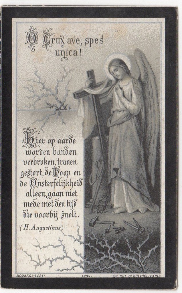 zr. Jacoba van der Laak 1879 Leende + 1906 Tilburg, 27 jaar, Ophalen of Verzenden