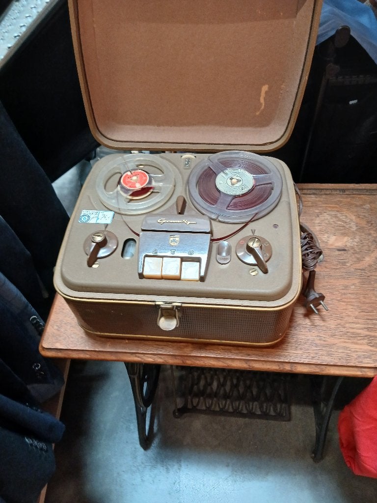 Vintage Grundig TK5 Bandrecorder - Werkend getest, Ophalen of Verzenden