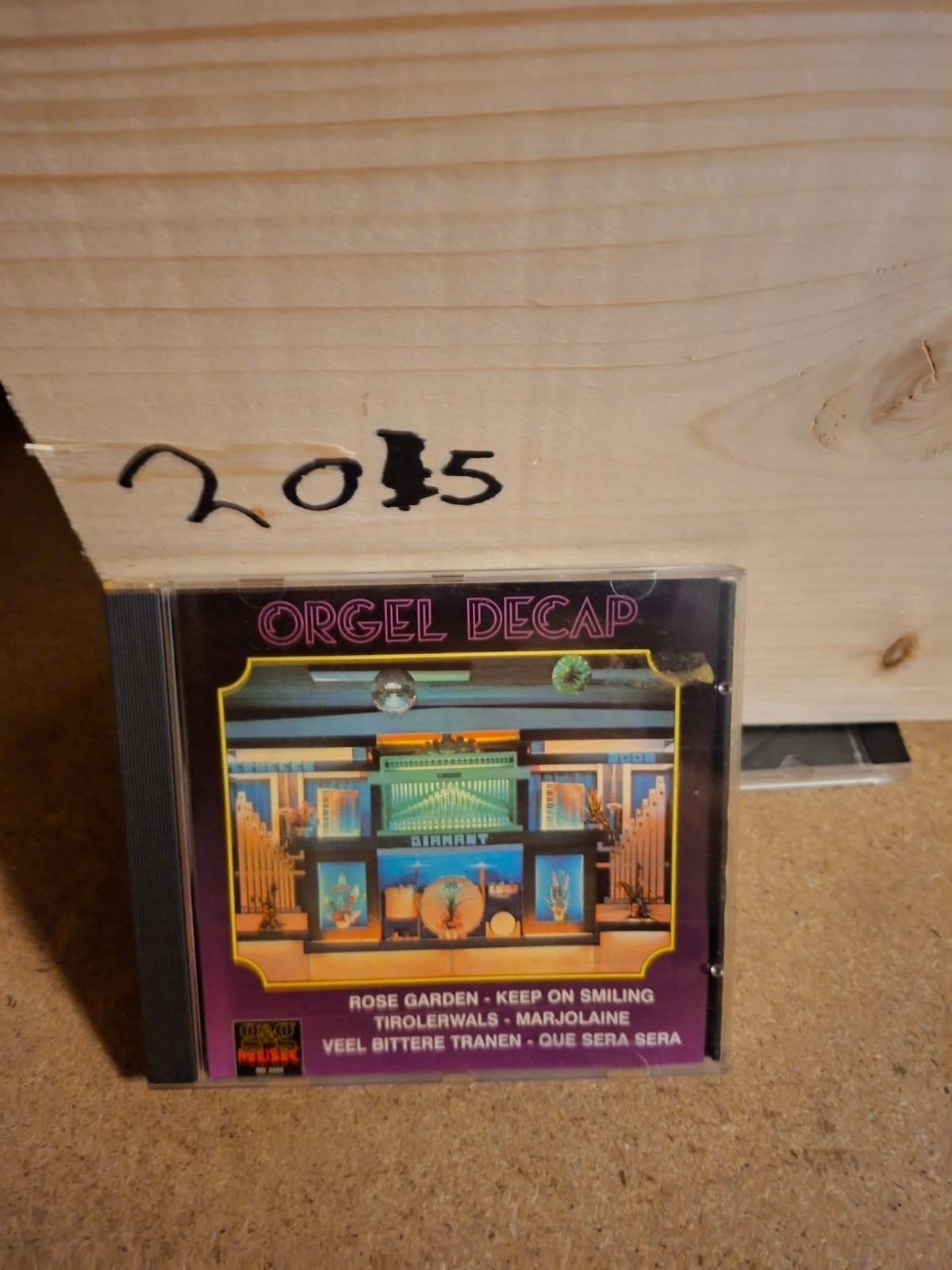Orgel Decap CD - Rose Garden, Keep on Smiling, Ophalen of Verzenden, Gebruikt, Album