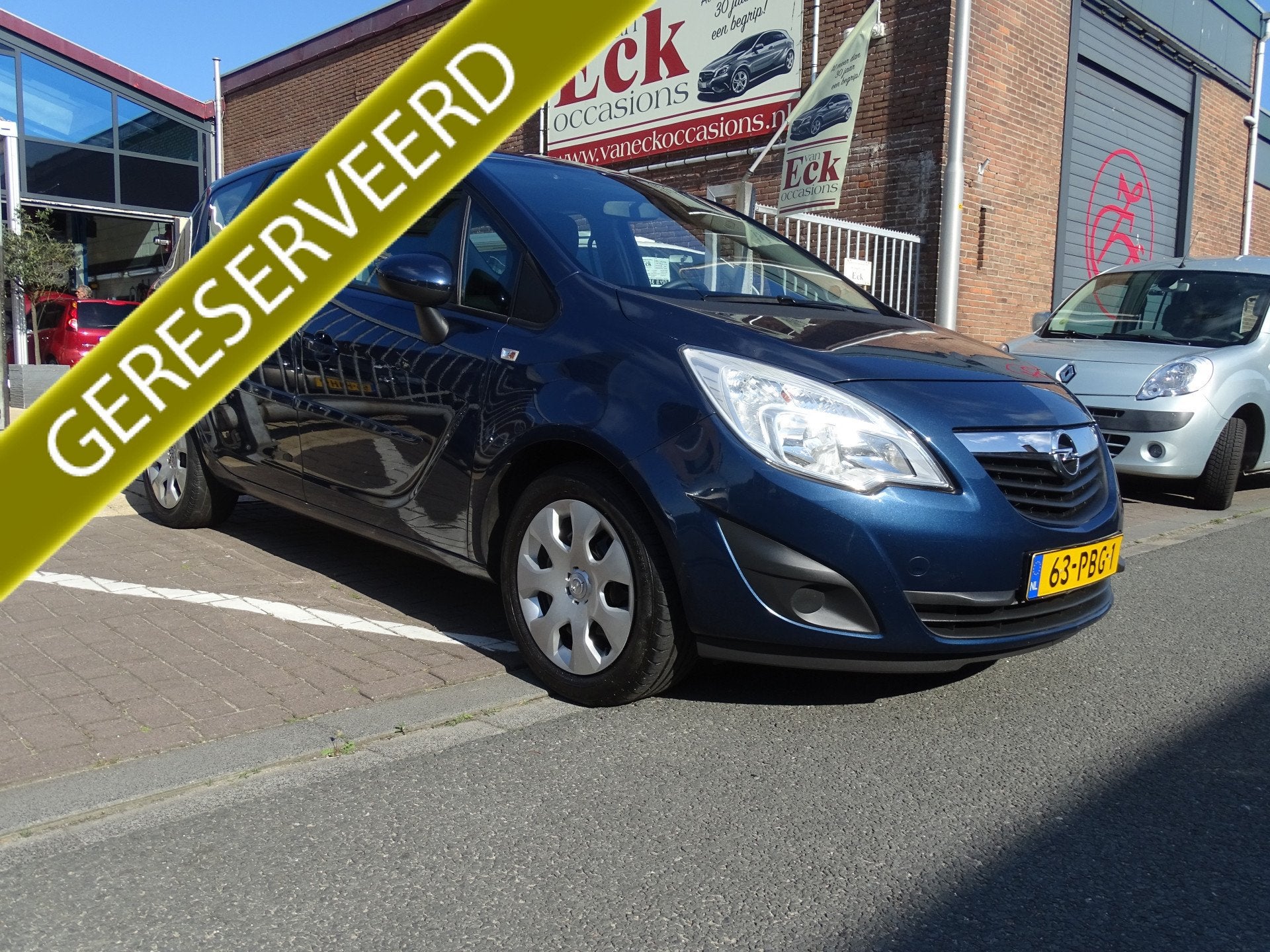 Opel Meriva 1.4 (bj 2011), Voorwielaandrijving, Euro 5, Stof, Gebruikt