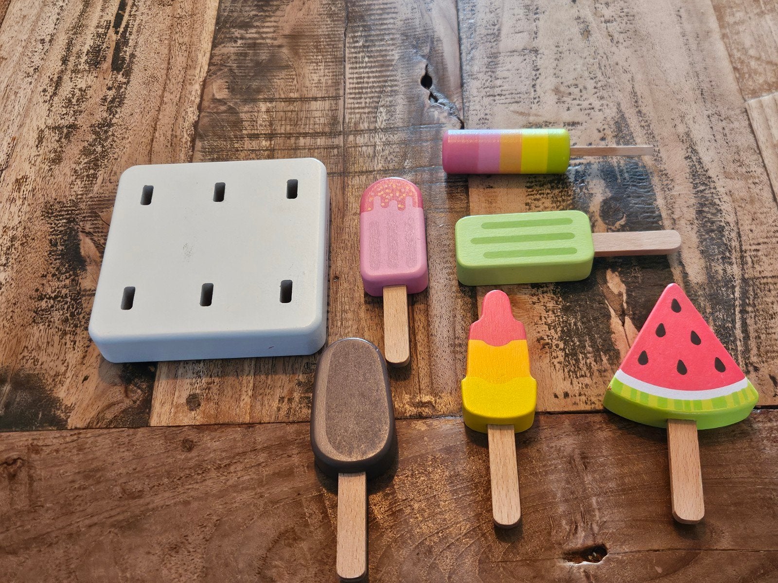 speelgoed ijsjes van hout, Kinderen en Baby's, Ophalen of Verzenden