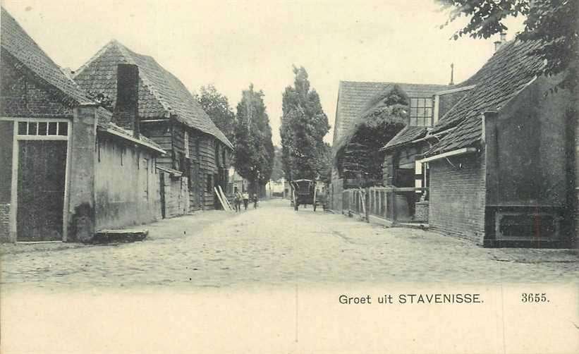 380-710-027 Stavenisse, Verzenden, Voor 1920, Zeeland