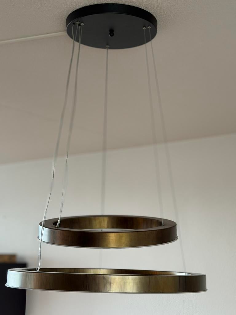 Hanglamp voor eethoek kleur: Brons, Ophalen, Zo goed als nieuw, Minder dan 50 cm