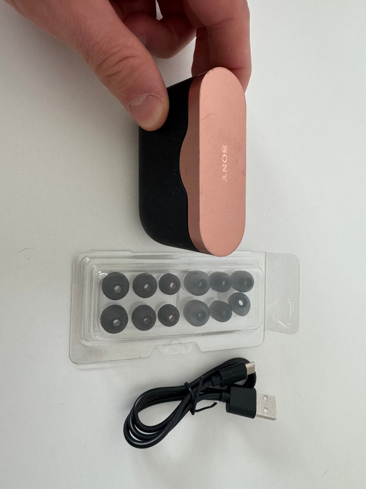 Sony headphones BC-WF1000XM3, Ophalen, In-ear, Bluetooth, Zo goed als nieuw