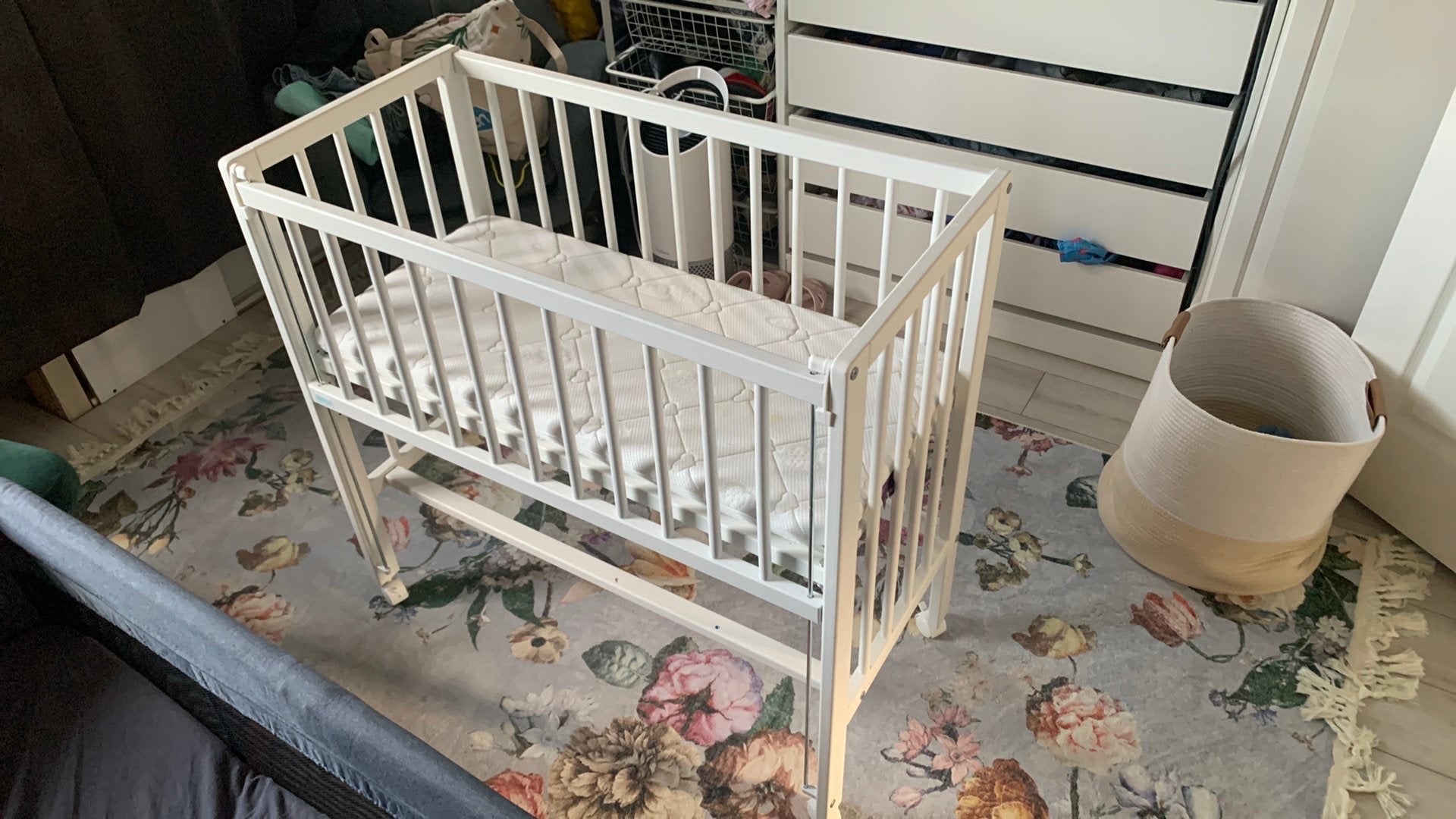 Co sleeper babybed met traumeland matras, Ophalen, Gebruikt, Minder dan 140 cm, Matras