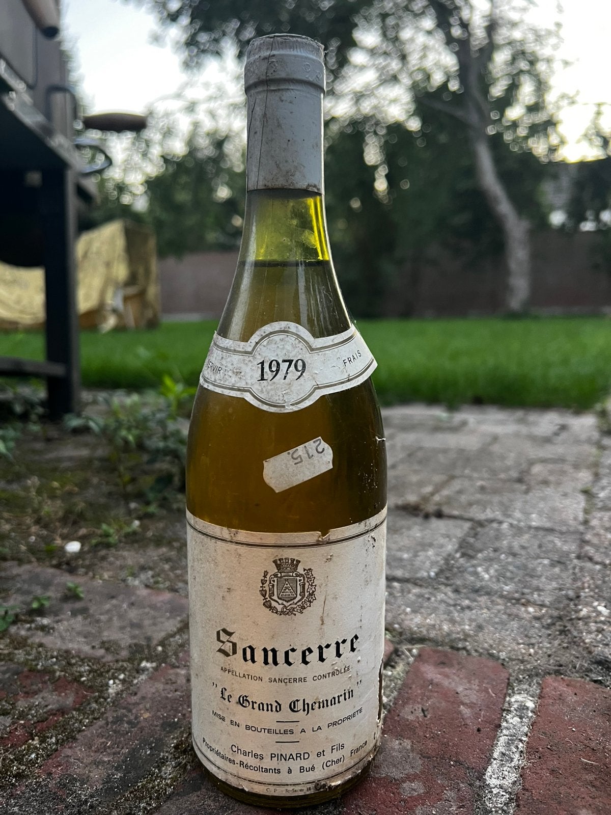 Sancerre 1979, Ophalen, Zo goed als nieuw, Frankrijk, Rode wijn