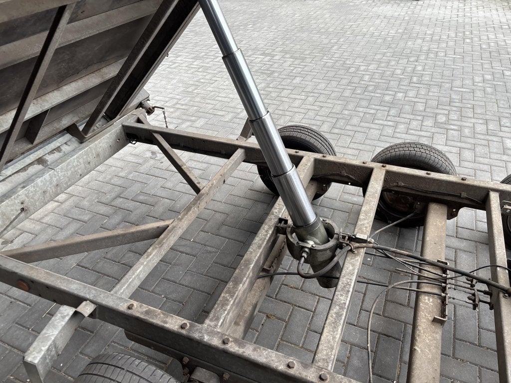 Henra Tridem kipper aanhanger aanhangwagen, Gebruikt