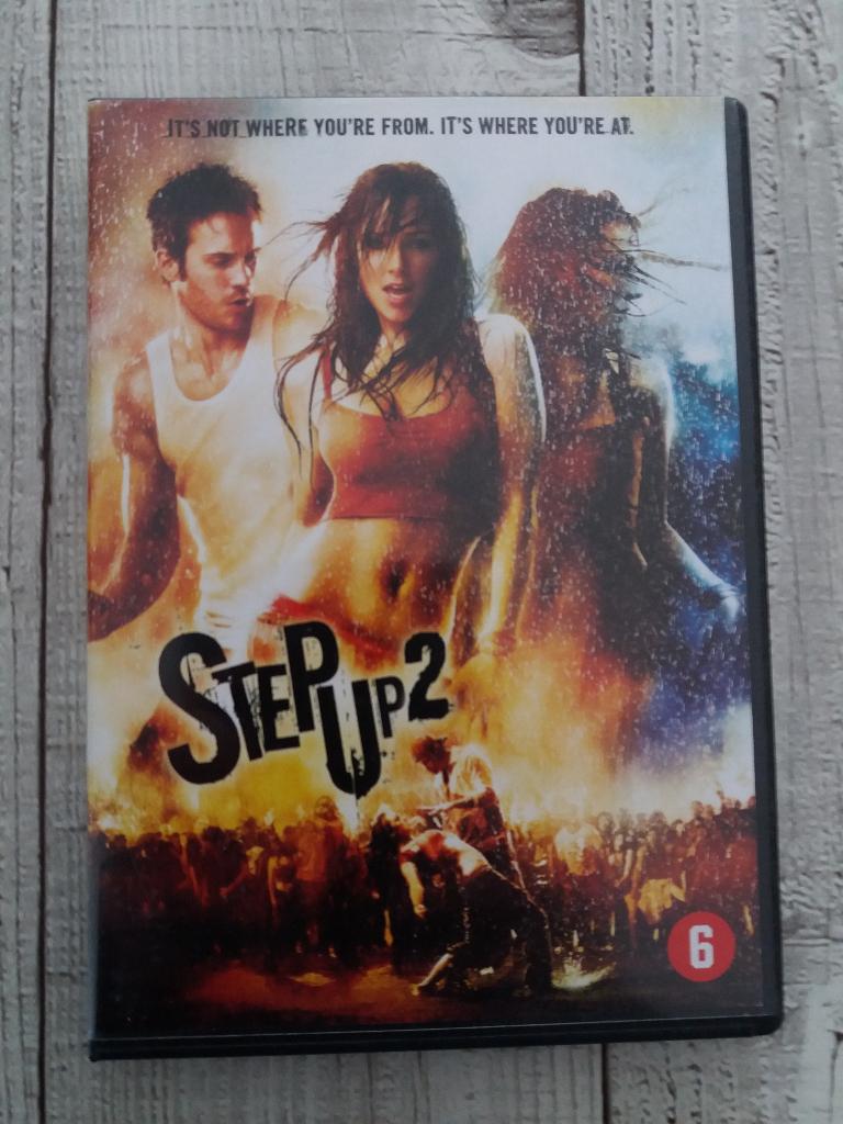 Step Up en Step Up2 - 2 dvd's - muziek en dans, Vanaf 6 jaar, Ophalen of Verzenden, Zo goed als nieuw, Muziek en Concerten