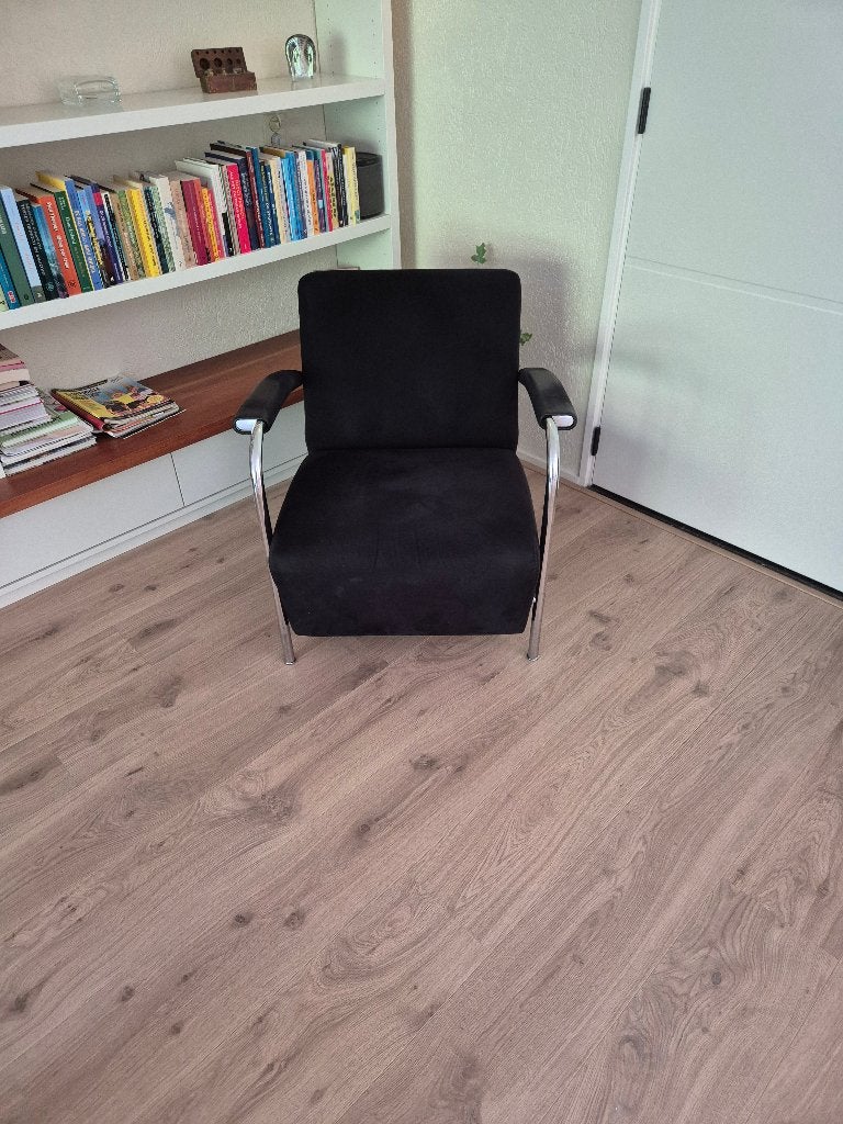 Leolux Scylla fauteuil, Huis en Inrichting, Ophalen, Gebruikt, Modern en strak, 75 tot 100 cm