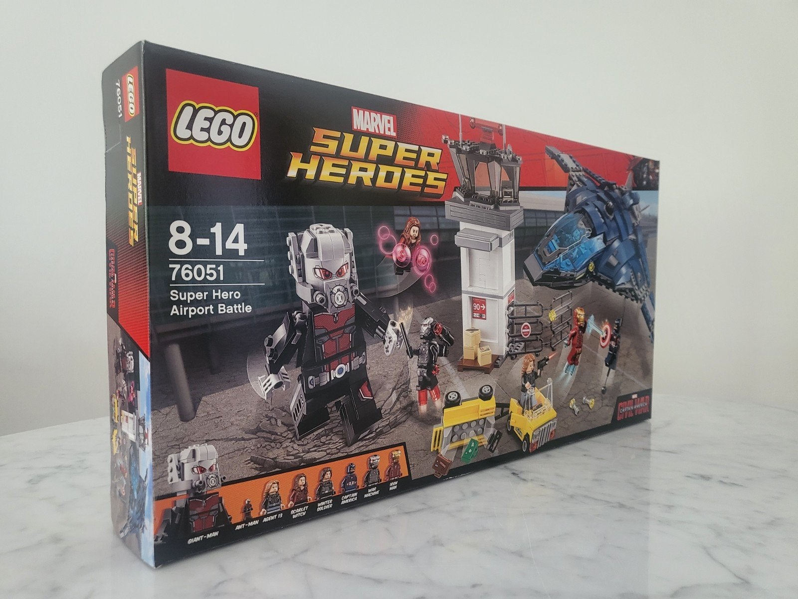 LEGO Marvel Super Heroes 76051 Airport Battle NIEUW, Ophalen of Verzenden, Nieuw, Complete set, Lego