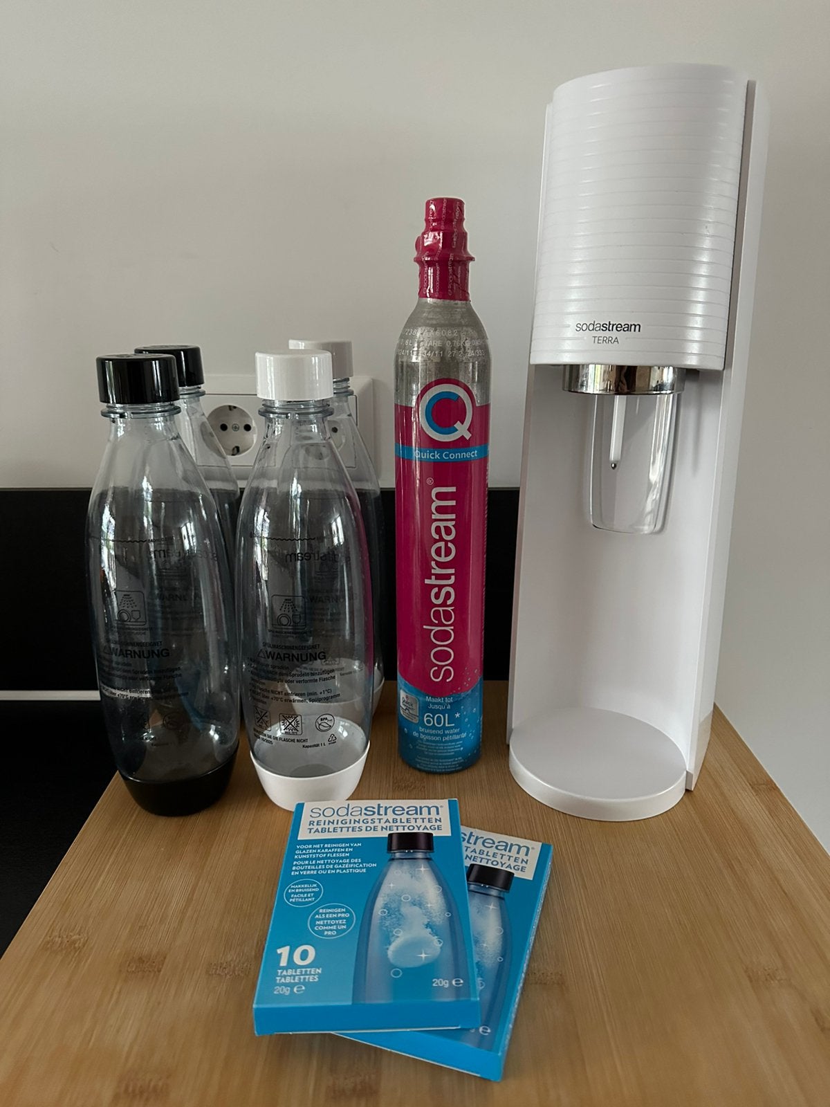 Sodastream Terra, Witgoed en Apparatuur, Ophalen, Zo goed als nieuw