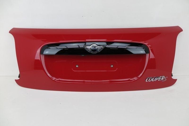 MINI  F57 S ACHTERKLEP KOFFERDEKSEL CAMERA CHILI RED, Auto-onderdelen, Gebruikt, -, Ophalen of Verzenden, Achter