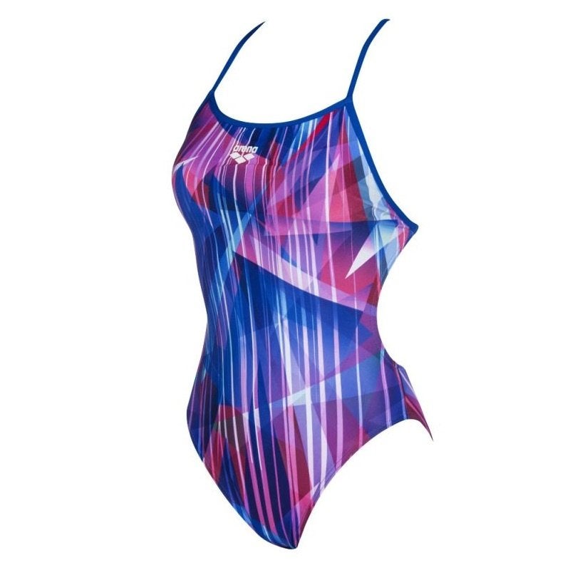 Nieuwe Arena W Shading Prism Booster Back One Piece Badpak, C.da Cisterna, 84/85 62029 Tolentino (MC) Italië, Blauw, Arena, Nieuw