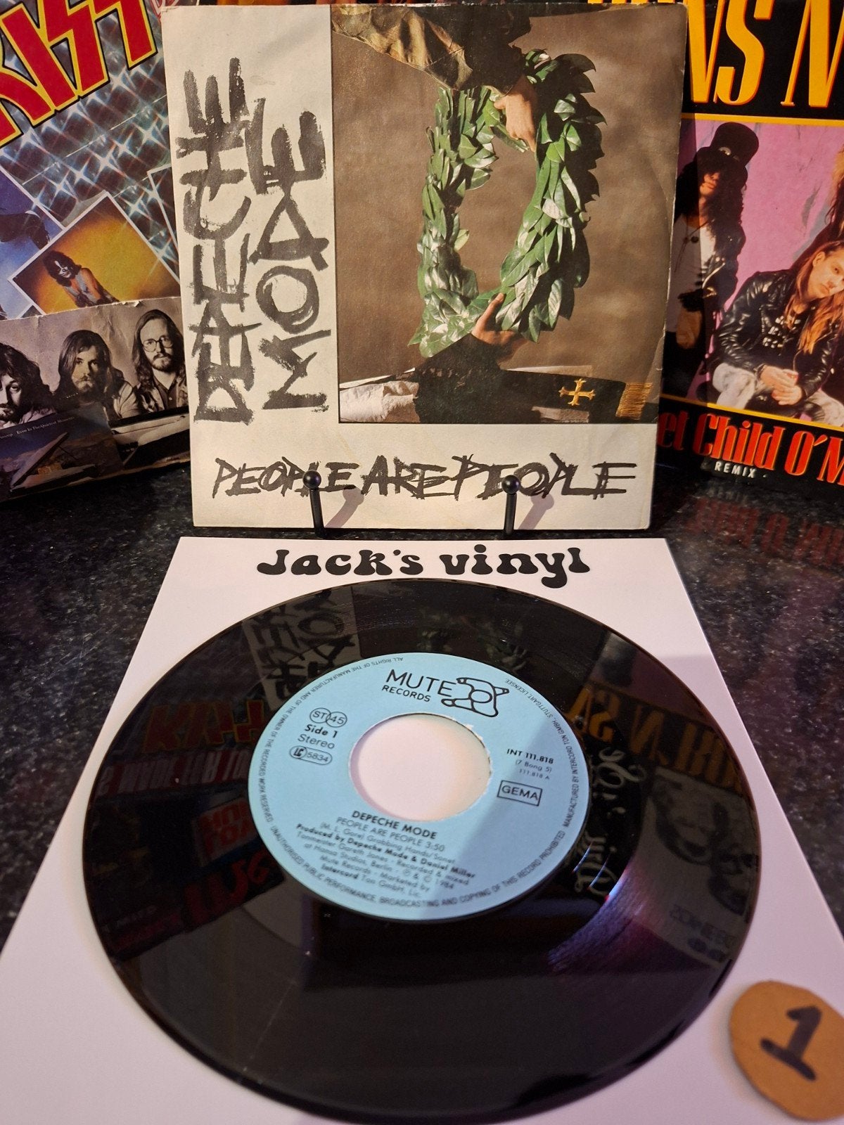 Depeche Mode - People Are People 7 inch single 1984/2, 7 inch, Ophalen of Verzenden, Synthpop, Overige typen