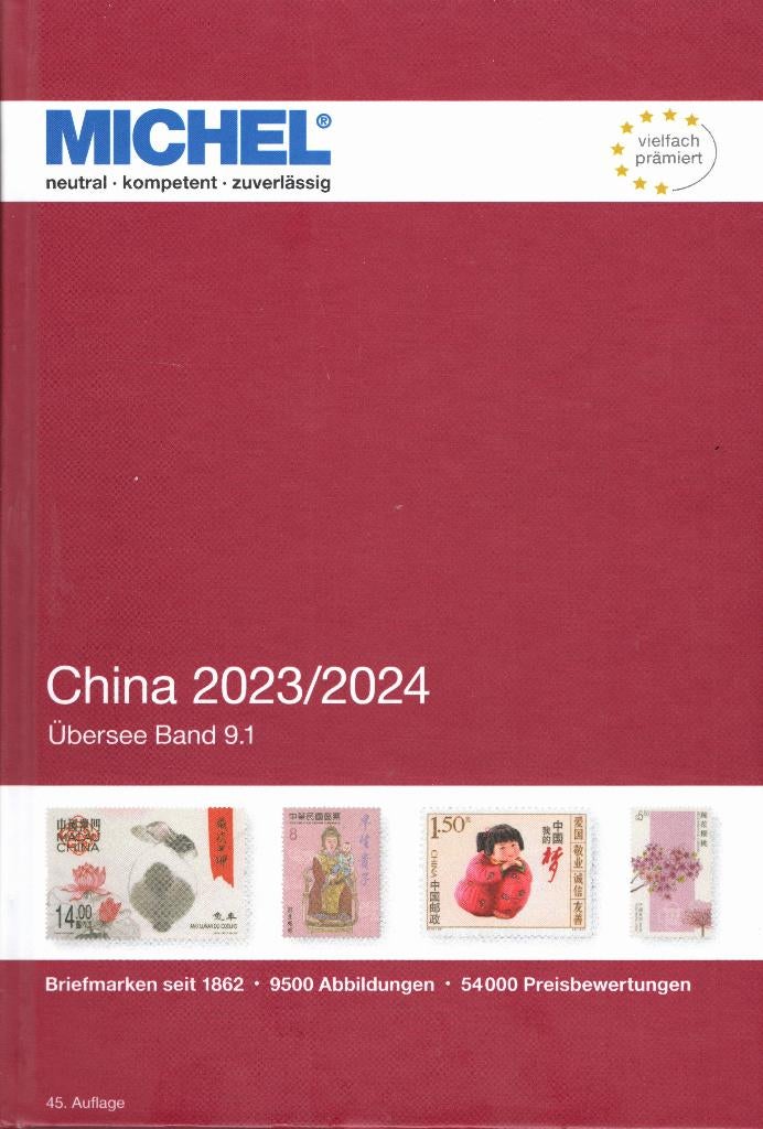 MICHEL ÜBERSEE 9.1 2023/2024, Postzegels en Munten, Postzegels | Toebehoren, Ophalen of Verzenden, Catalogus