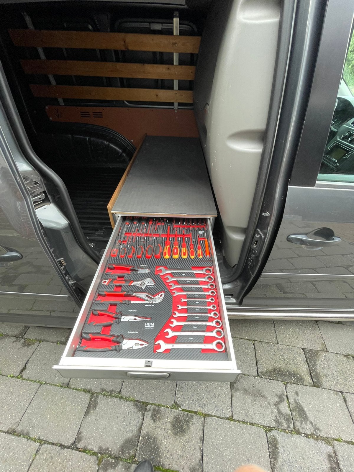 Volkswagen Caddy te koop met vloerlades incl. gereedschap, Ophalen, Nieuw